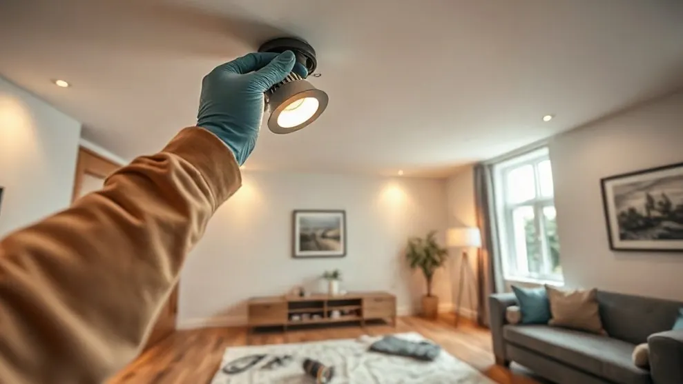 Downlight and Spotlight Installation in Chestfield